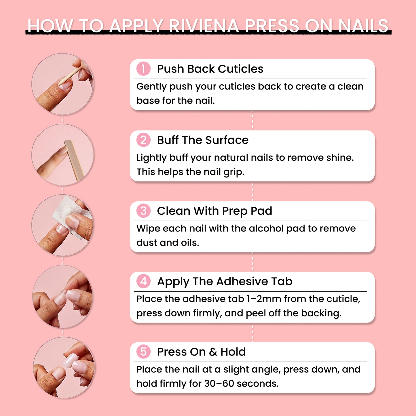 Riviena Press-On Set