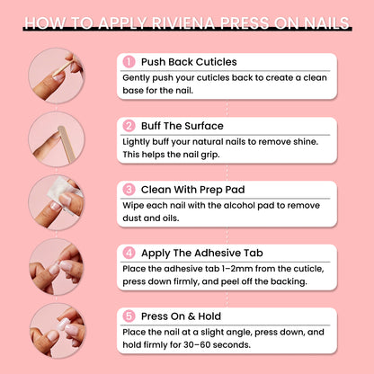 Riviena Press-On Set